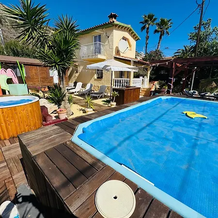 Holiday home Privado Piscina A 5min De La Playa Y Centro Jacuzzi Barbacoa Wifi Aire
