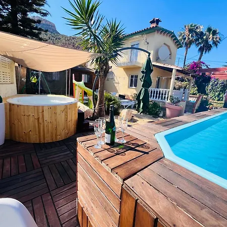 Privado Piscina A 5min De La Playa Y Centro Jacuzzi Barbacoa Wifi Aire