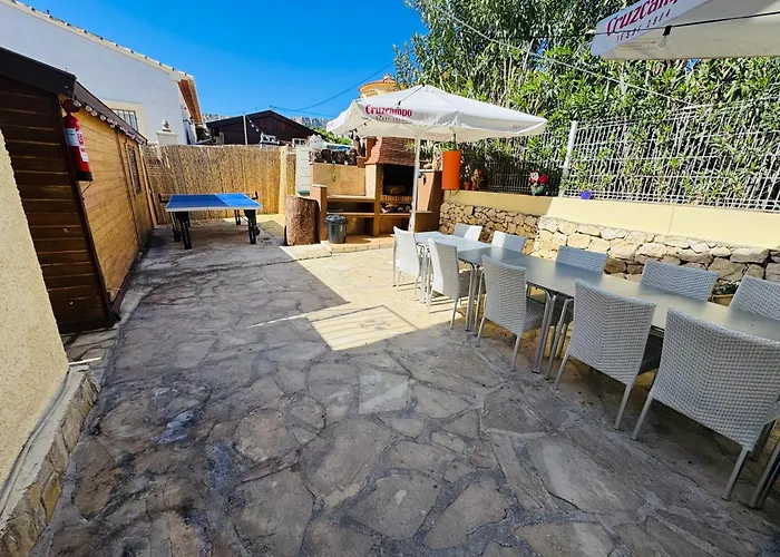 Dom wakacyjny Privado Piscina A 5min De La Playa Y Centro Jacuzzi Barbacoa Wifi Aire Calpe