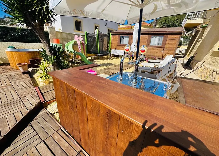 Privado Piscina A 5min De La Playa Y Centro Jacuzzi Barbacoa Wifi Aire Calpe